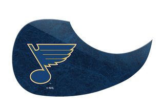 Book cover for St. Louis Blues Pickguard