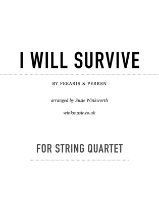 Book cover for I Will Survive