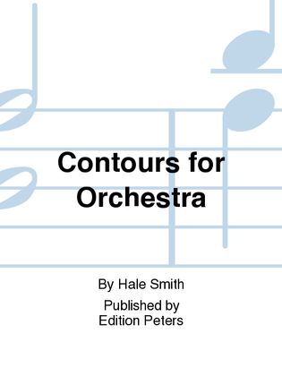 Book cover for Contours (Full Score)