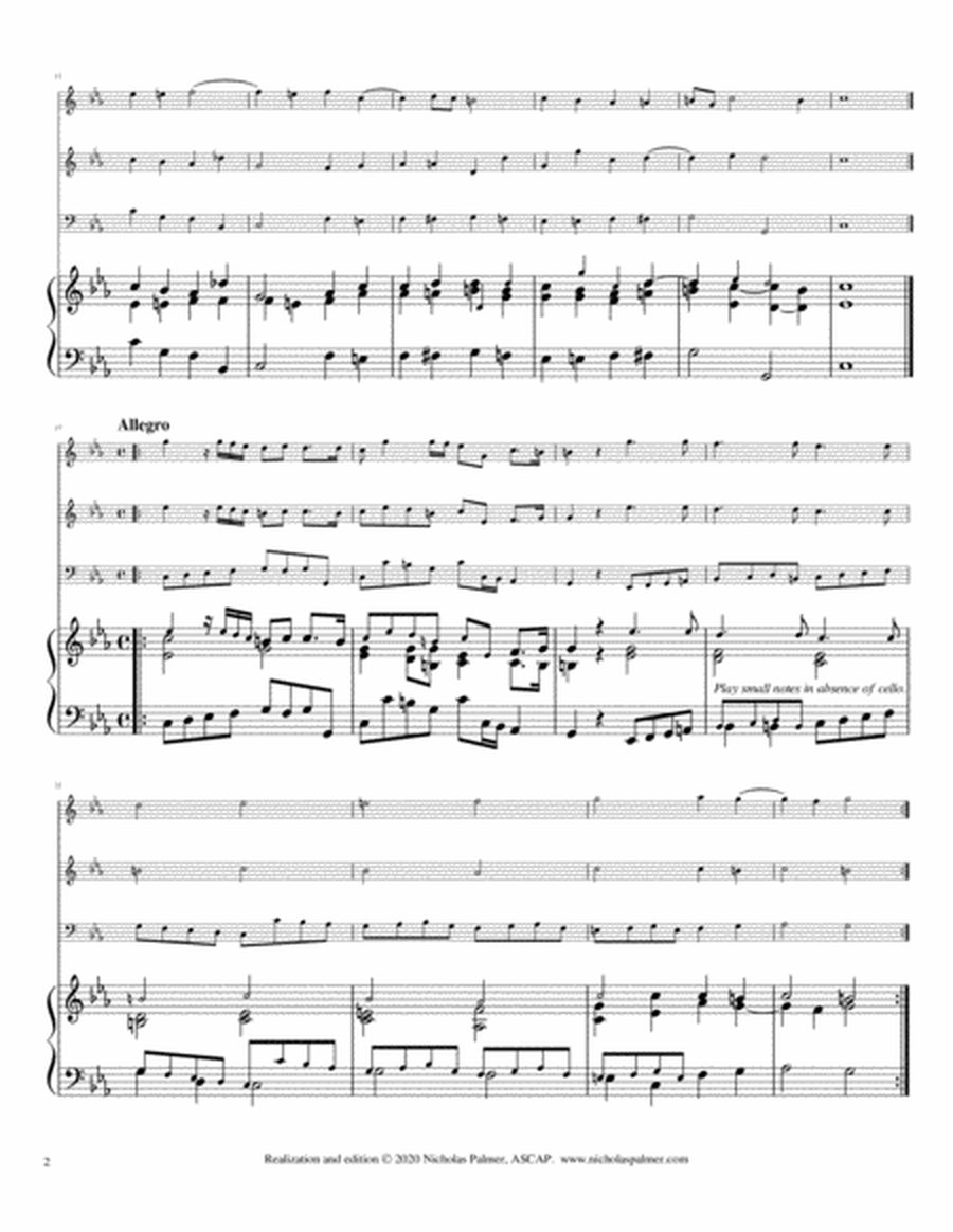 Trio sonata in C minor (op.1, no. 8) - Arcangelo Corelli