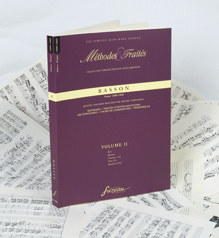 Methods & Treatises Bassoon - Volume 2 - France 1800-1860