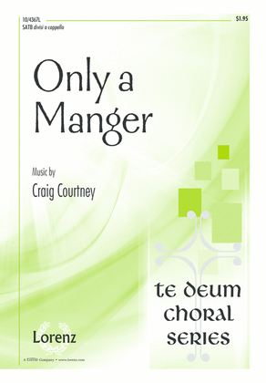Book cover for Only a Manger