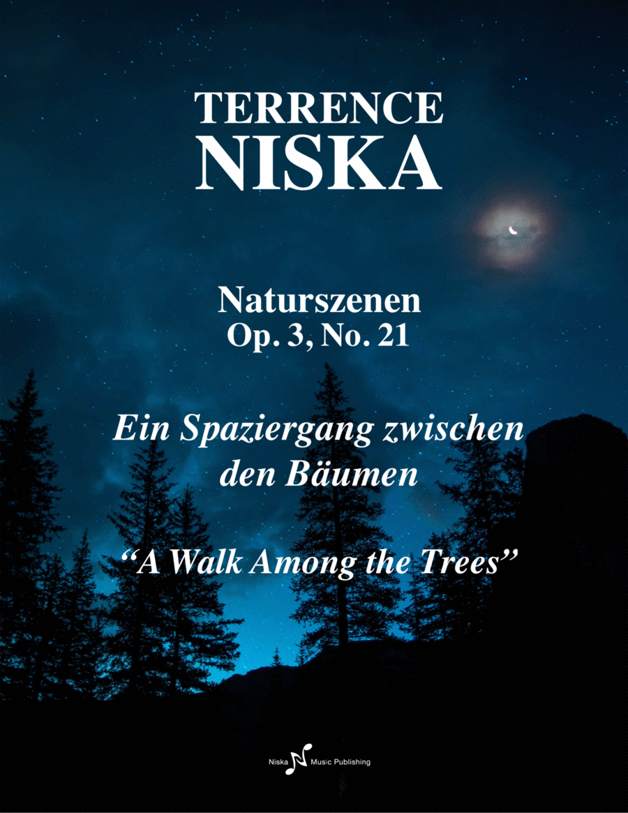 Naturszenen Op. 3, No. 21 "Ein Spaziergang zwischen den Bäumen" image number null