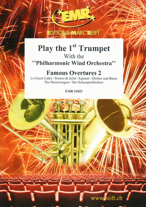 Book cover for Play The 1st Trumpet With The Philharmonic Wind Orchestra