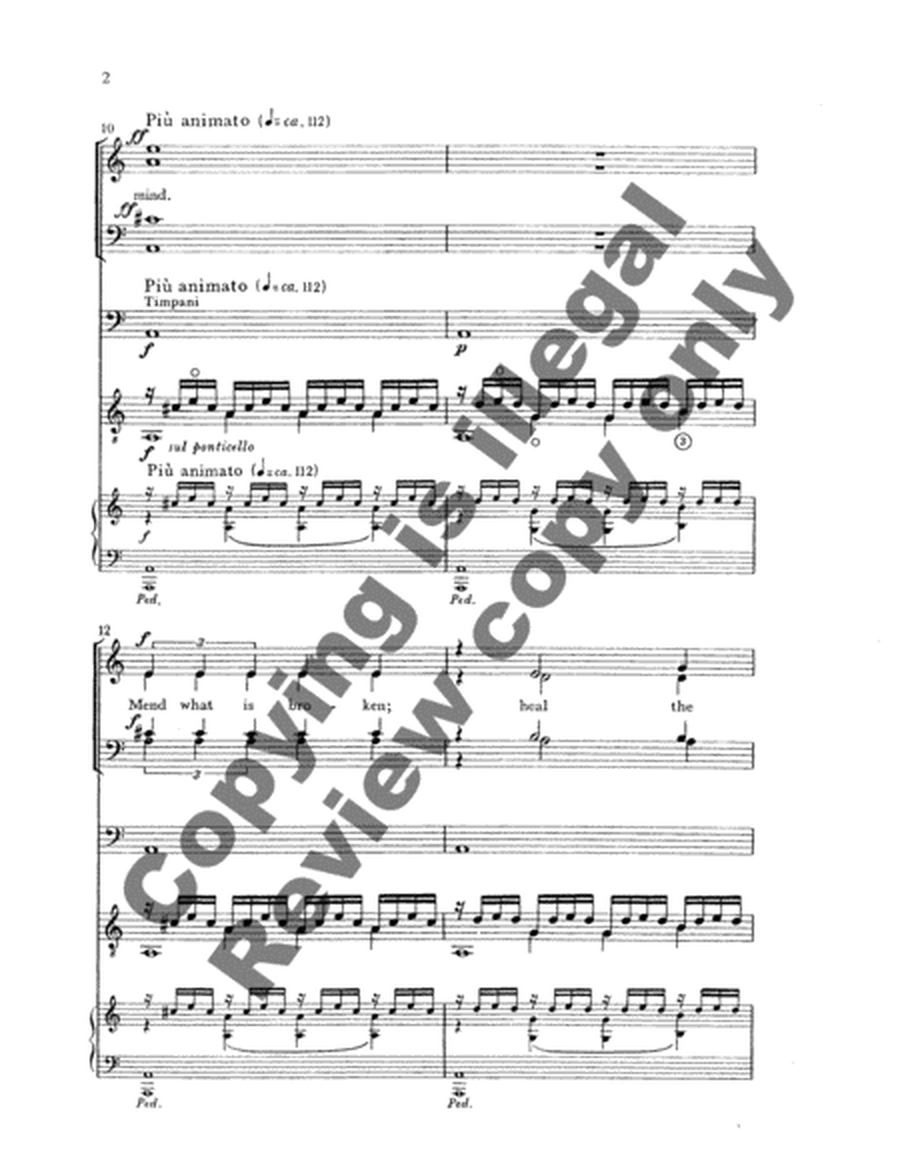 O Come, Emmanuel (Choral Score)