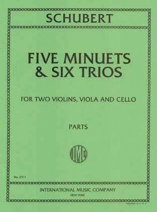 Book cover for Five Minuets & Six Trios
