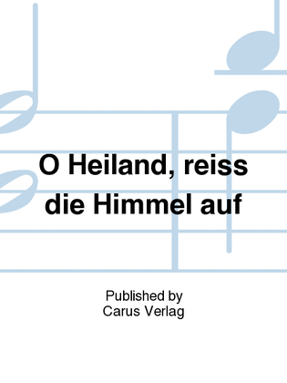 Book cover for O Heiland, reiss die Himmel auf