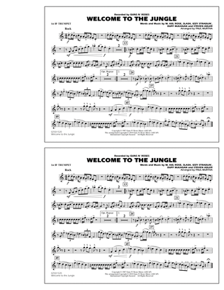 Book cover for Welcome To The Jungle - 1st Bb Trumpet