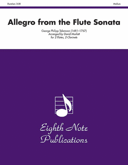 Allegro (from the Flute Sonata)