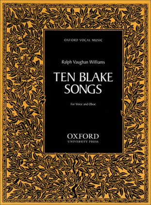 Book cover for Ten Blake Songs