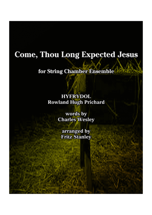 Book cover for Come, Thou Long Expected Jesus - String Chamber Ensemble