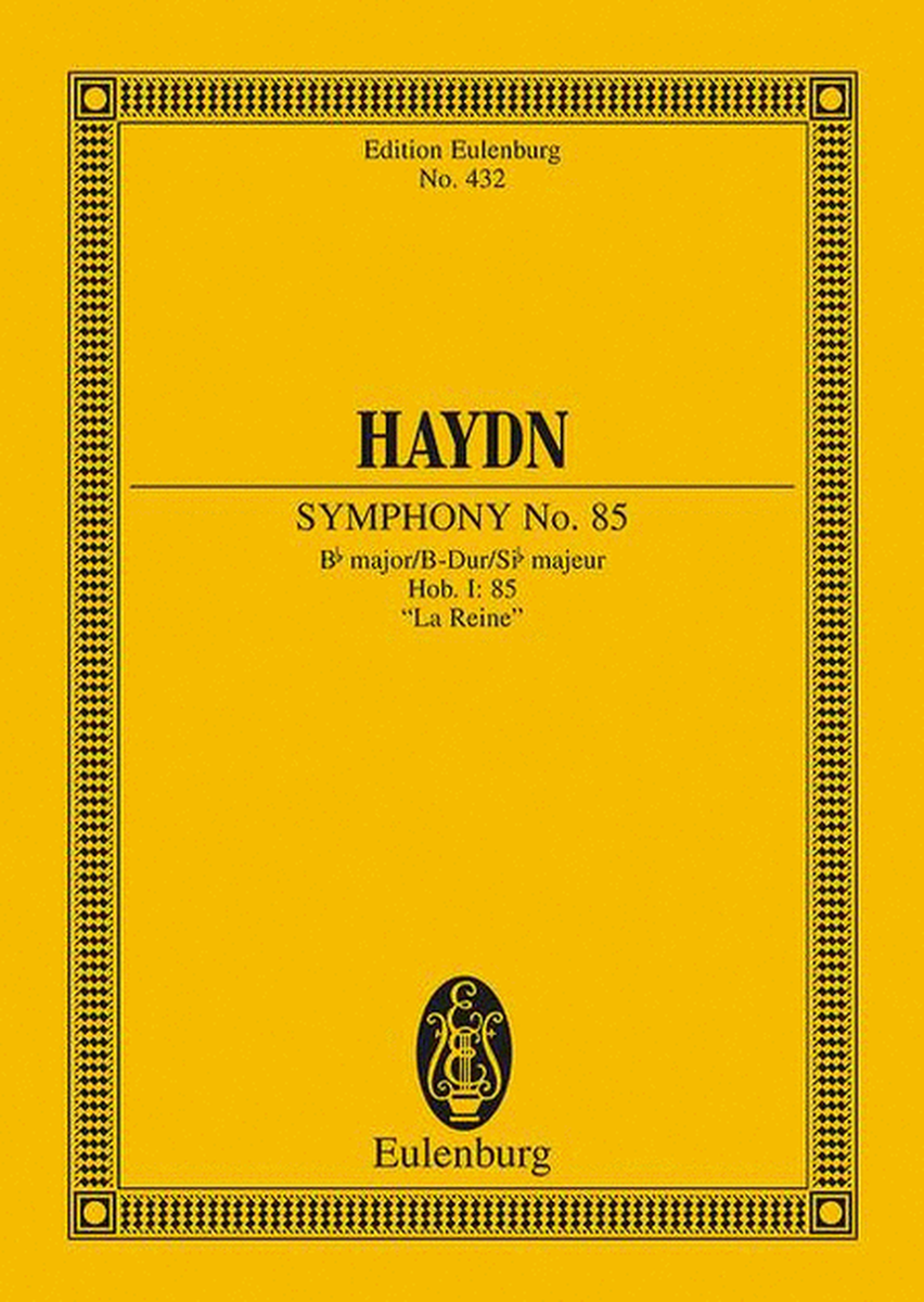 Symphony No. 85 in B-flat Major