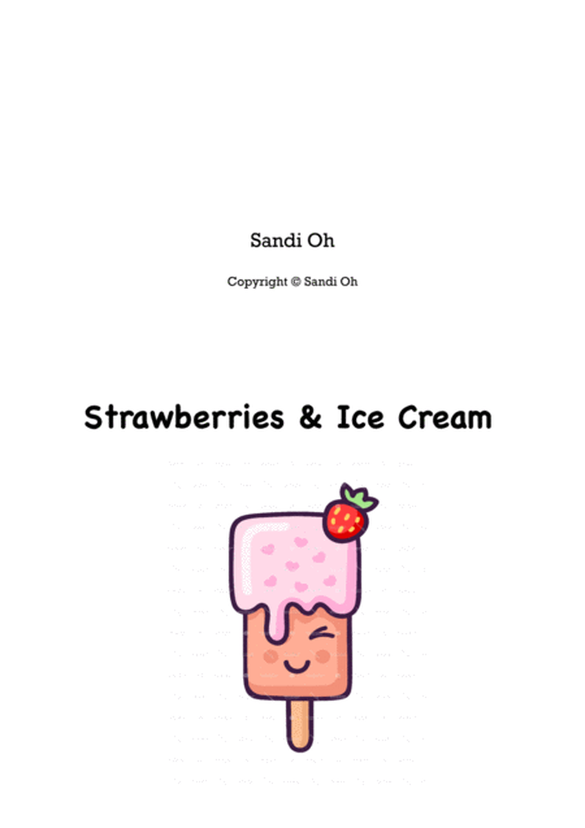 Strawberries and Ice Cream for Beginner Strings image number null