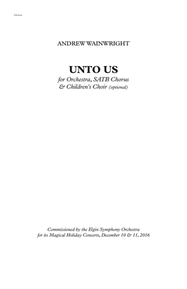 Unto Us