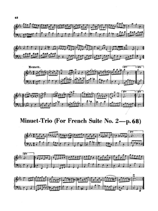 Bach: Two- and Three-Part Inventions, French Suites and Italian Concerto (Miniature Score)