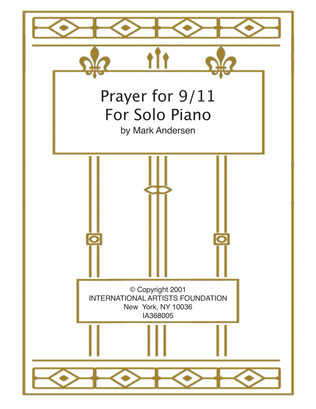 Prayer for 9/11 for Solo Piano