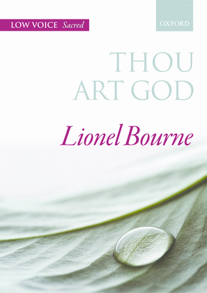 Book cover for Thou art God (solo/low)