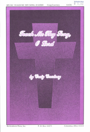 Book cover for Teach Me Thy Song, O Lord