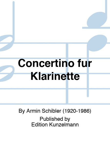 Concertino for clarinet