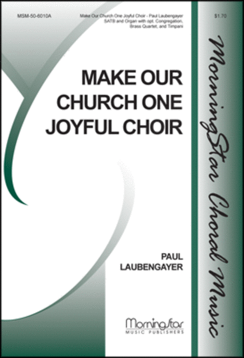 Make Our Church One Joyful Choir (Choral Score) image number null