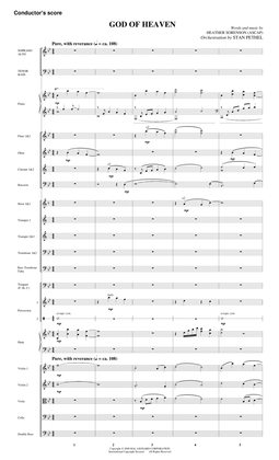 Book cover for God Of Heaven - Full Score