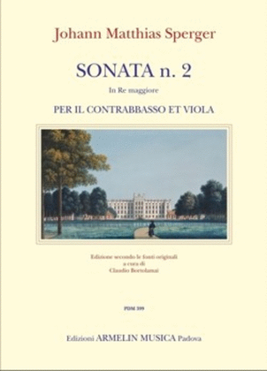 Book cover for Sonata n. 2