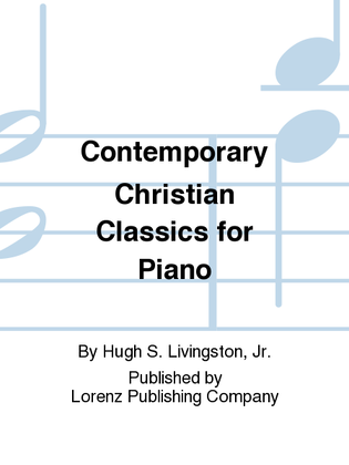 Book cover for Contemporary Christian Classics for Piano