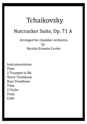 Book cover for Tchaikovsky - Nutcracker Suite Op. 71a for chamber orchestra