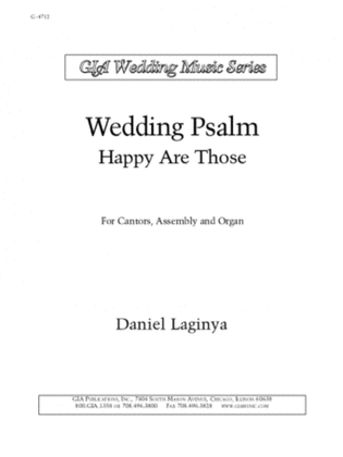 Book cover for Wedding Psalm