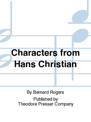 Characters From Hans Christian