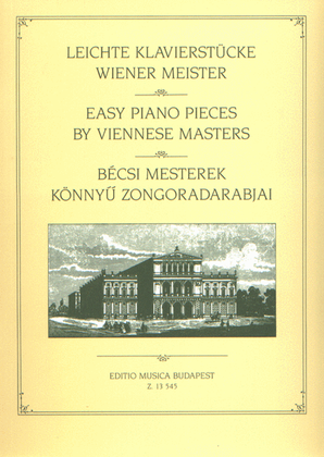 Book cover for Leichte Klavierstücke Wiener Meister