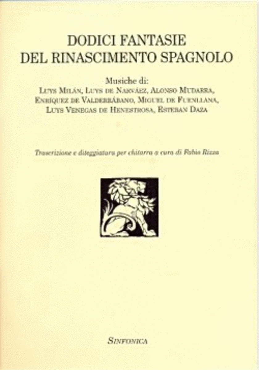 Dodici Fantasie del Rinascimento Spagnolo