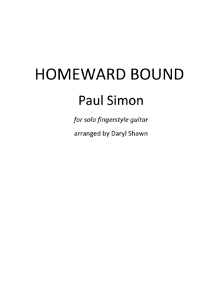 Book cover for Homeward Bound