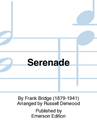 Book cover for Serenade