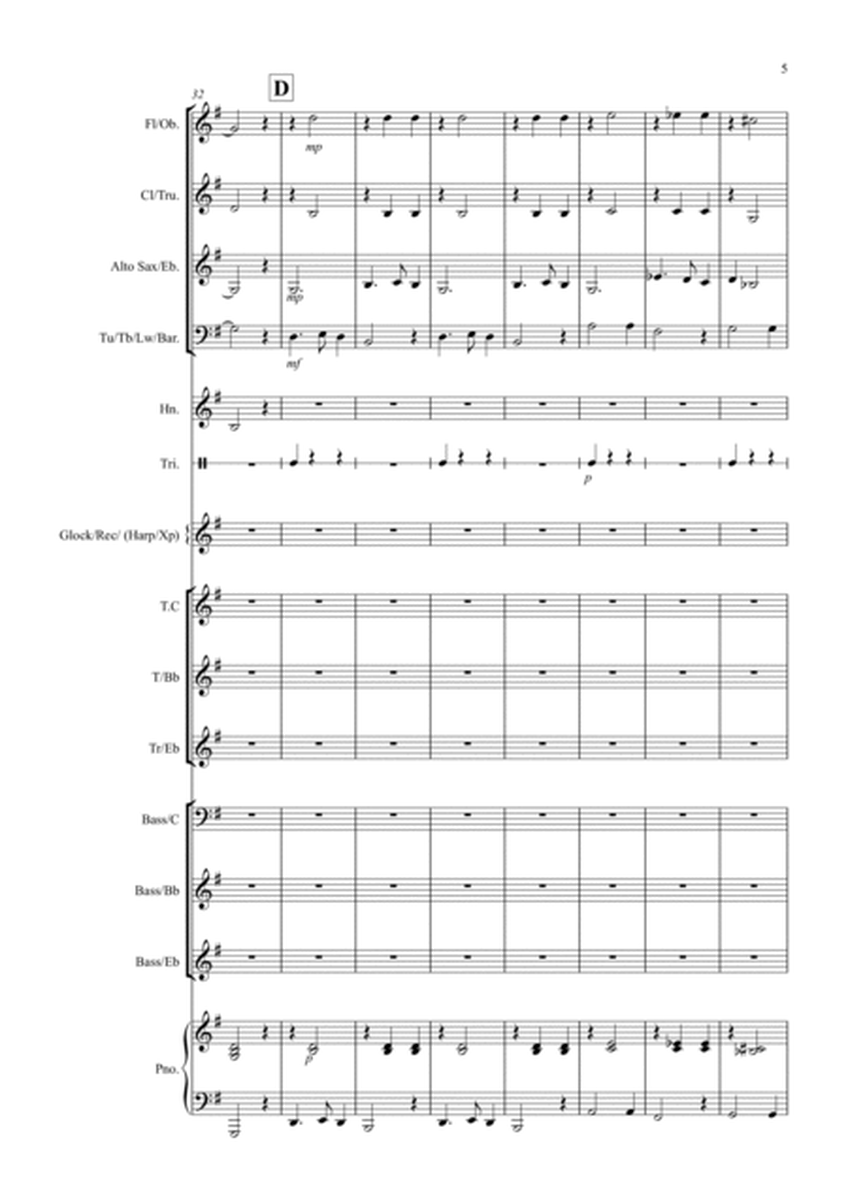 2 Christmas Favourites for Beginner and Advanced School Wind Band (volume one) image number null