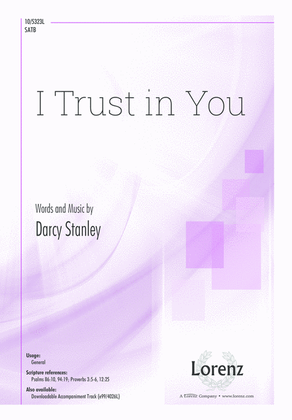 Book cover for I Trust in You