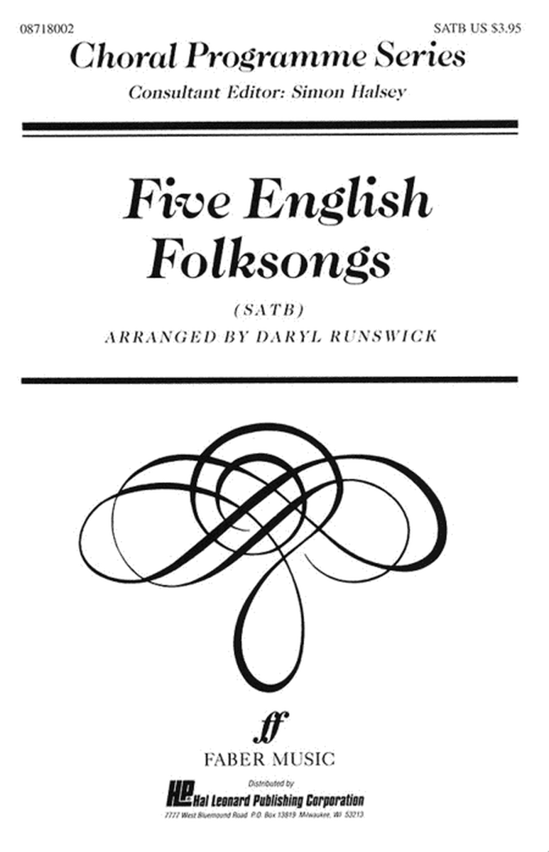 Five English Folksongs (Collection)