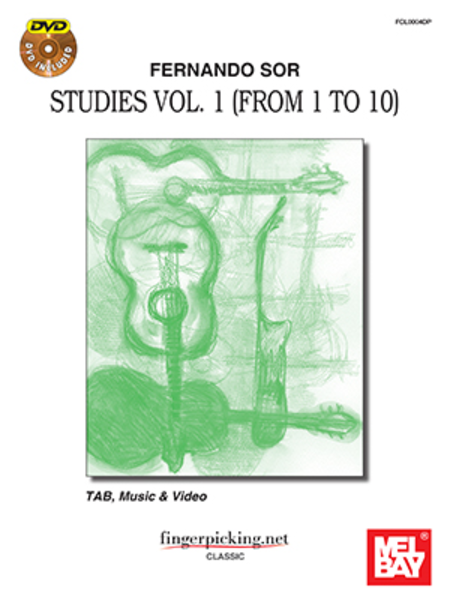 Fernando Sor: Studies Vol. 1 (from 1 to 10)