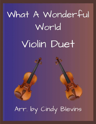 Book cover for What A Wonderful World