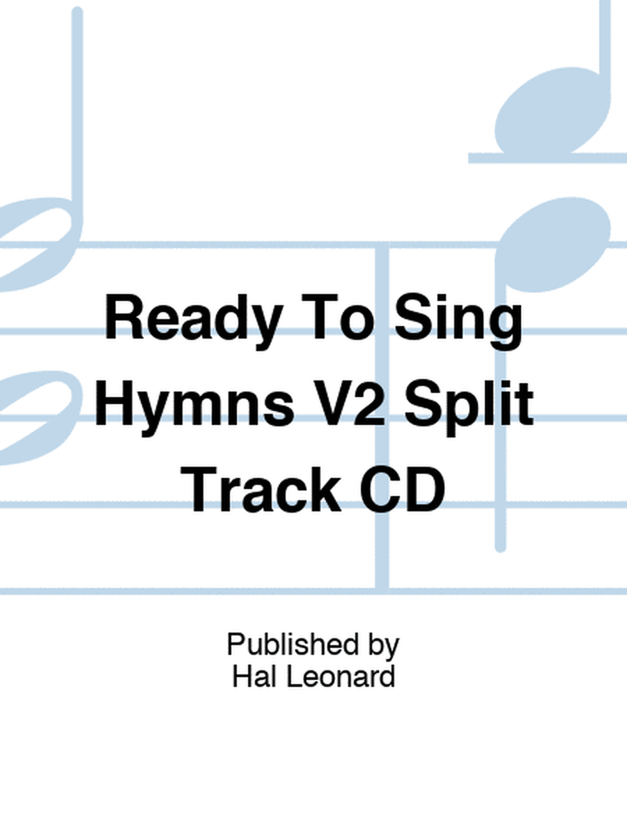 Ready To Sing Hymns V2 Split Track CD