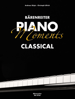 Book cover for Bärenreiter Piano Moments. Classical