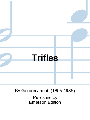 Book cover for Trifles