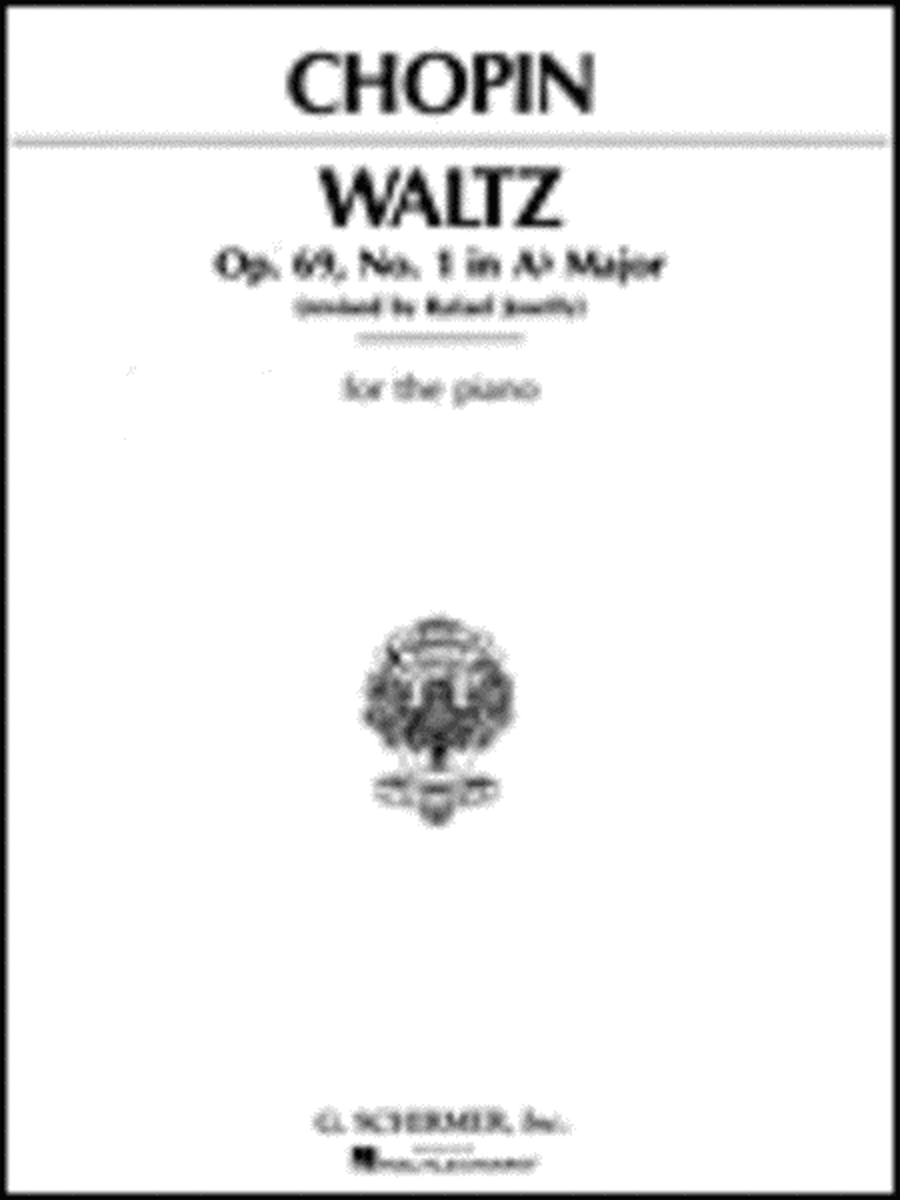 Waltz, Op. 69, No. 1 in Ab Major