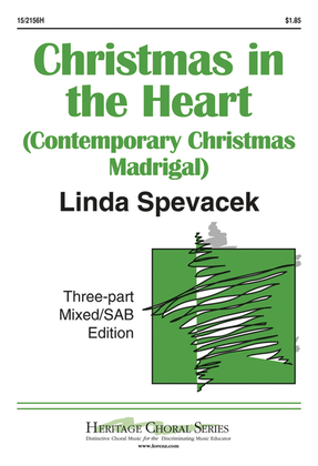 Book cover for Christmas in the Heart (Contemporary Christmas Madrigal)