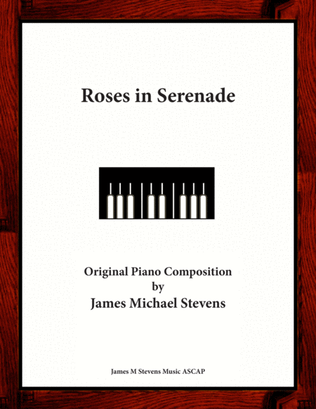 Book cover for Roses in Serenade - Romantic Piano