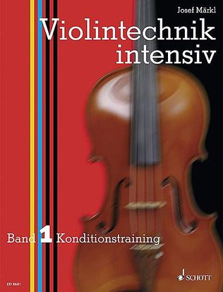 Book cover for Intensive Violin Technique Vol. 1
