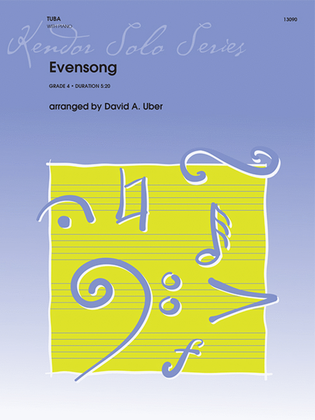Book cover for Evensong