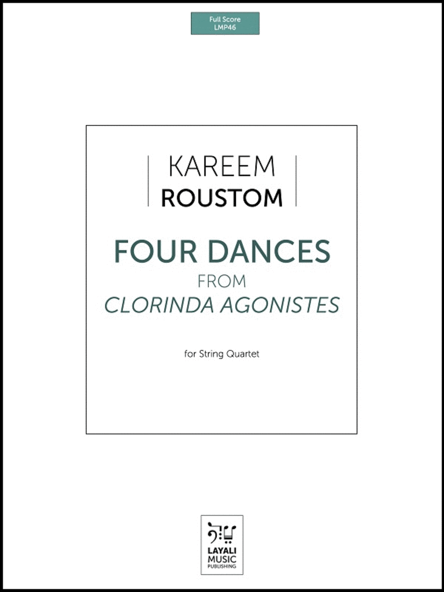 Four Dances from Clorinda Agonistes (Full Score)