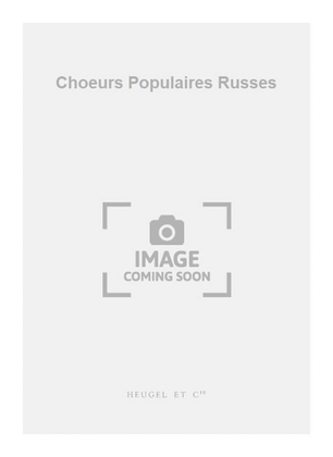 Book cover for Choeurs Populaires Russes