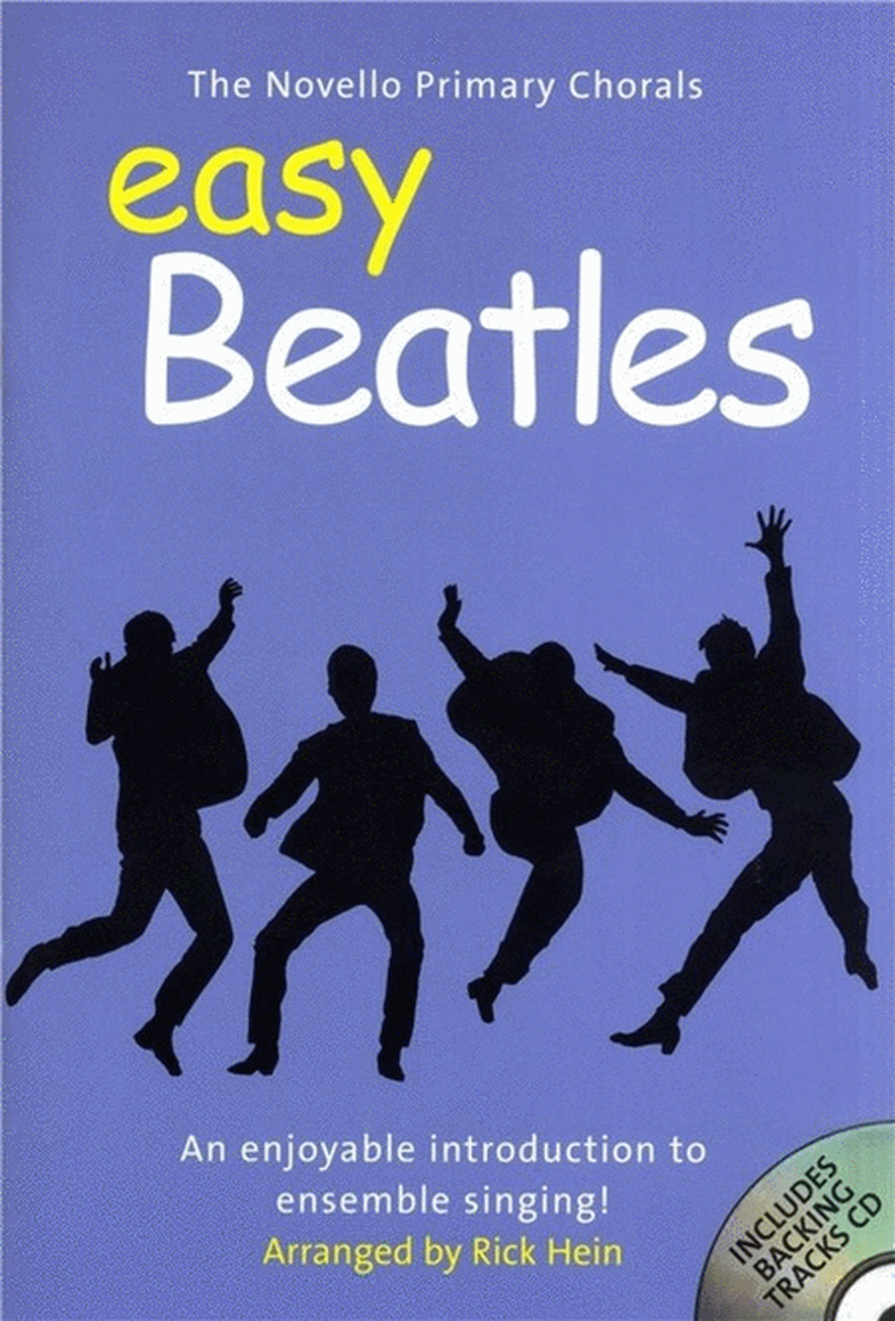 Novello Primary Chorals Easy Beatles Uni/2Pt Book/CD